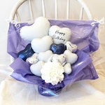 Purple&white 大人アレンジ