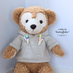 裏毛ニットのパーカー　Sサイズ　ダッフィー　シェリーメイ　共通サイズ　ぬいぐるみ服　コスチューム