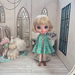【完成品】ブライス　シャツワンピース