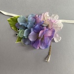 紫陽花チョーカー💠(グラデーション)　ペットアクセサリー