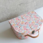 再々販☆輸入リバティ☆カルトナージュのトランク☆Betsy/Mサイズ