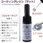 ＰＡＤＩＣＯUV-LEDコーティングレジン 星の雫［マット］フロッキーチップ付き・塗るのもドブ付けもOK！10g/型番2ーE