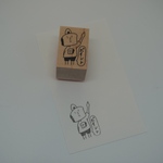パン男　ポイント　2×3cm