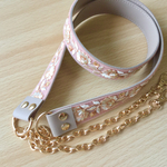インド刺繍リボンのショルダーストラップ