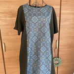 着物リメイク 大島紬・喪服反物 ドルマンスリーブチュニック