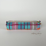 ボックスペンケース【KAFFE FASSETT】ブルー ✴︎ 18cm