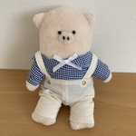 【送料無料】もこもこぶたのぬいぐるみ