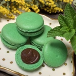 チョコミントマカロン🍃(2個)