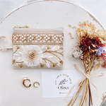 インド刺繍のミニポーチ