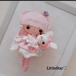 うさちゃん抱っこゆめかわDoll♡ドールチャーム♡ドール♡フェルト♡