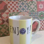 ストライプ＊enjoyマグ