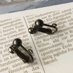 アンティークcolor/イヤリングパーツ