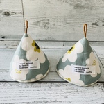 三角鍋つかみSET/花柄