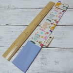 [送料込]ものさし入れ30cm★ネームタグ付き★裏地付き　m23