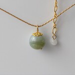 ✥本翡翠(ひすい)✥ひと粒ネックレス