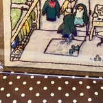 《SALE》コザクラインコの刺繍アート