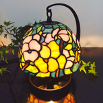 パンジーの花ランプ