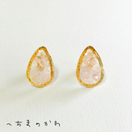 quartz drop／イヤリングorピアス