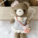 ふんわりショコラ夏ワンピースくまちゃん🧸
