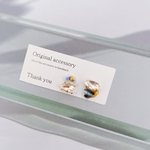 アレルギー対応✴︎〜旅する金継ぎ〜シー陶器とビジューのピアス・イヤリング