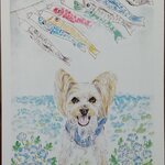 【lamu様オーダー品】愛犬イラスト
