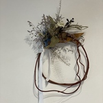  【 送料無料】ドライフラワー　壁飾り　ミニリース