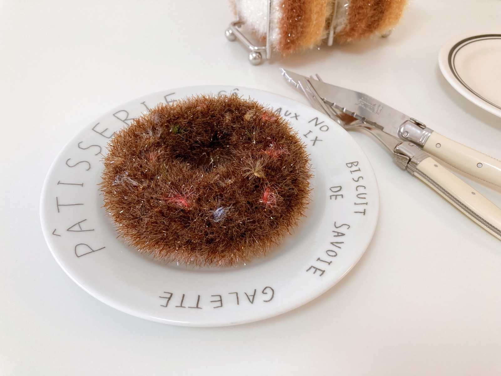韓国スセミ、タワシ2個セット_ドーナツ、食パン - and-things | minne
