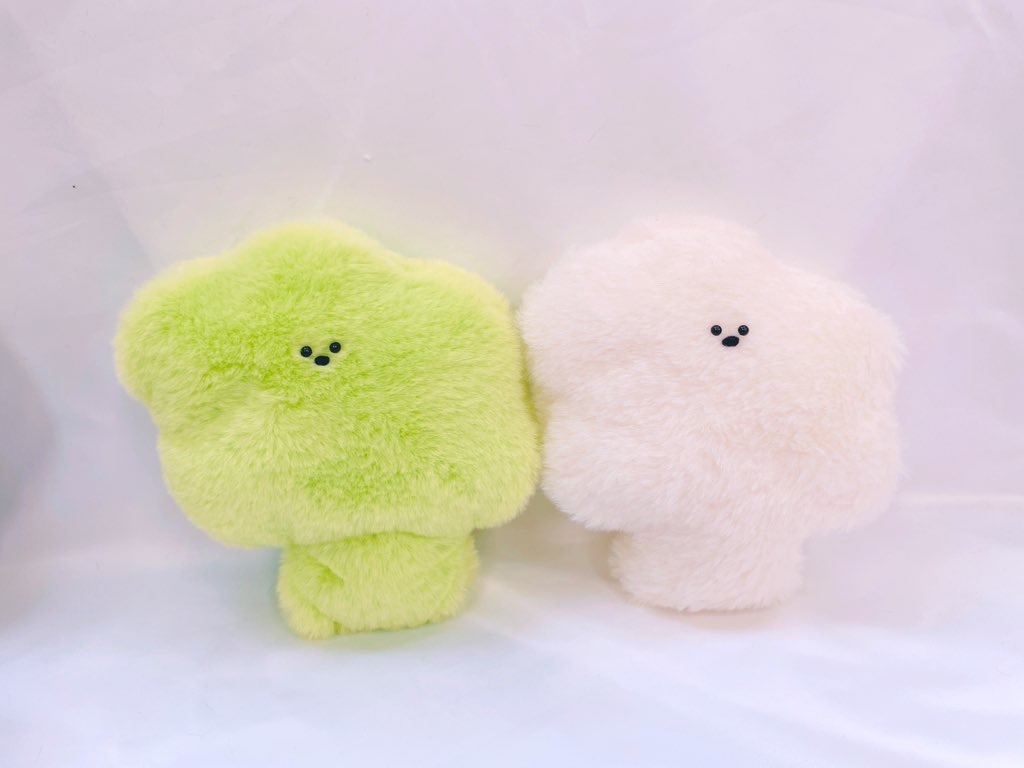 ブロッコリーとカリフラワー宇宙人くんのぬいぐるみ - ATORIE GALLERY