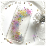 iPhone（6S） てまりてまり 押し花スマホケース
