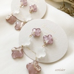 three flowers(pink)