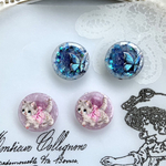 【専用】アイチップ　レジンアイ　14mm  ブライス　　ゆめかわシリーズ ・押し花シリーズ  2ペア