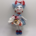 ハンドメイド　ドールチャーム　バックチャーム　お人形