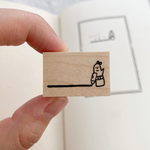 ハニワ見出しはんこ　スタンプ　手帳　