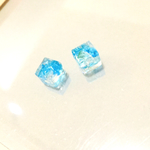 【再販】涼しげ☆琉球ガラス レジン キューブ