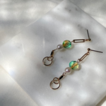 ［Candy line e/y］*ロングピアス*チタン*14kgfピアス金具・イヤリング変更可*