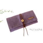 【受注製品】ヴィンテージ帆布のバイオレットなウォレット
