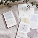 メッセージカード【Botanical book】