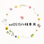 〜sol0515ft様専用〜