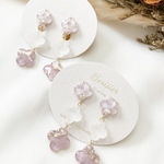 three flowers(purple)