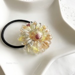 flower &flower  レジンヘアゴム