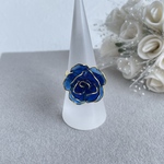 リング「Rose bouquet」〜サファイアブルー　K16GP   送料無料
