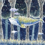海に沈んだ森【クジラ】