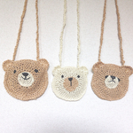 ・再再再販・春夏のくまさんポシェット＊1週間程で発送できます☺︎