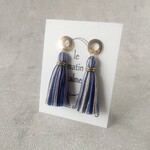 タッセル フリンジ ピアス  
