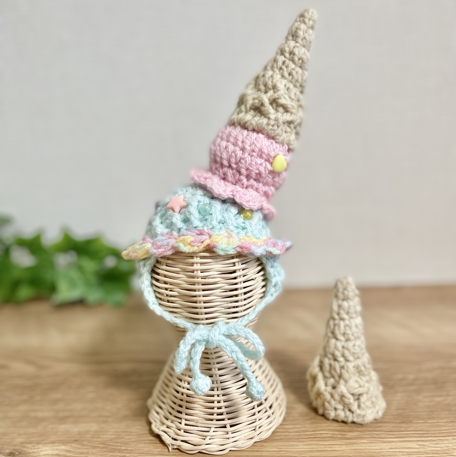 🍨🍨アイスクリーム ダブル 帽子 犬用 - くりくるみ | minne byGMO
