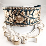 【新作】 SALE 7/31まで ☆インド刺繍リボン カチューシャ　No.107