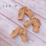 earthなハーフパンツ（マスタード）