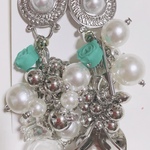 僕の敗北　薔薇ピアス　ジャラジャラピアス　シルバーピアス