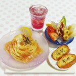 ミニチュア・たらこパスタセット
