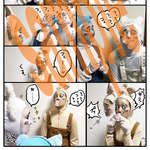 ぱちかわちゃん漫画ハガキ